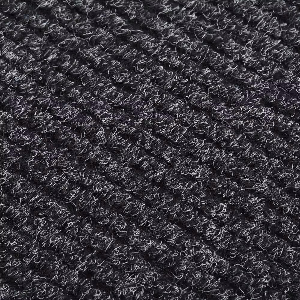 Berkfield Home Modern Dirt Trapper Carpet Runner, Anthracite, W: 100 cm, D: 150 cm – 1