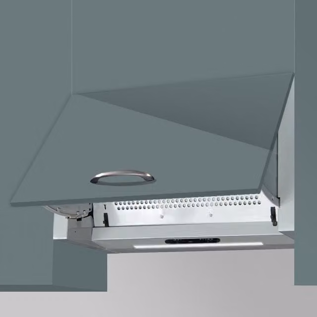 SIA INT60SS Silver Stainless Steel Built In Under Cabinet Cooker Hood Extractor Fan – 1