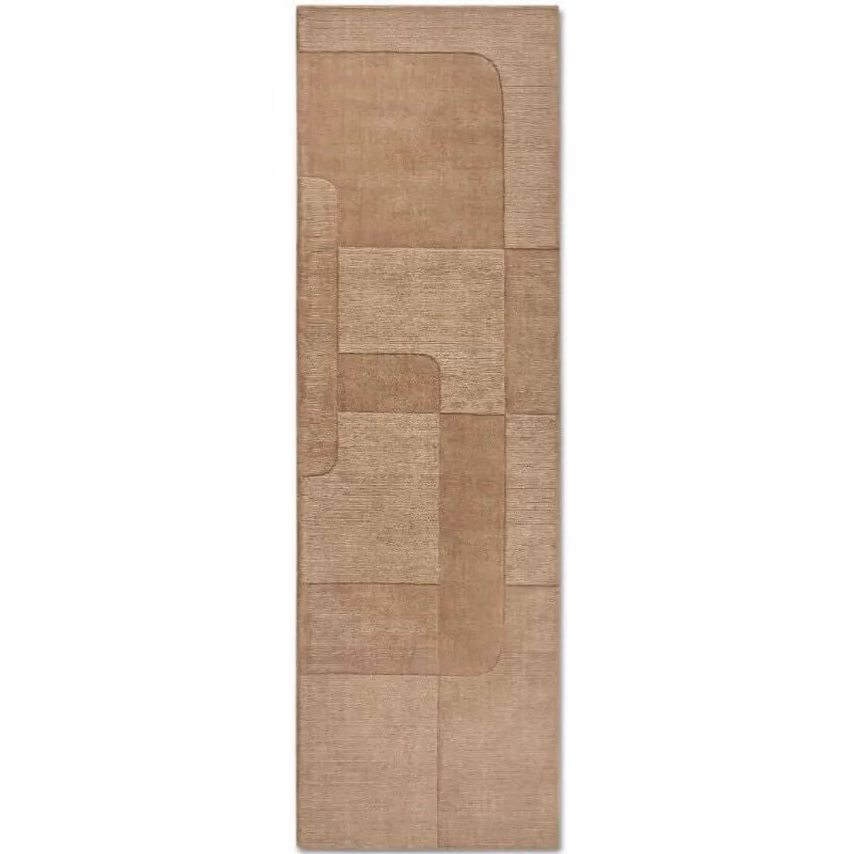 Villeroy & Boch 1906 Charlotte Handwoven Wool Rug in Beige, W: 190 cm, D: 280 cm – 2