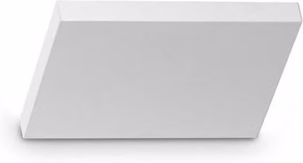 Netlighting Block White LED Flush Wall Uplighter, 900lm, 3000K