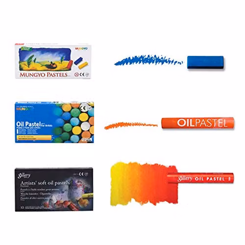 Mungyo Oil Pastels in Multicolour, Pack of 48 – 3