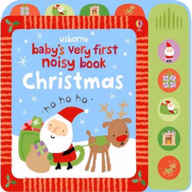 Fiona Watt Baby's Very First Noisy Book Christmas Multicolour Board Book