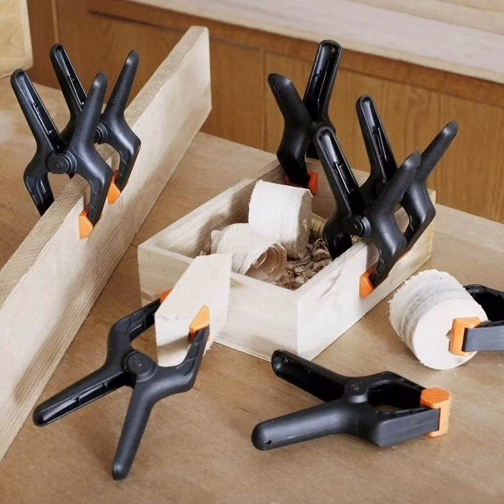 SPETLEK 10 Pack Heavy Duty Large Spring Clamps in Black – 2