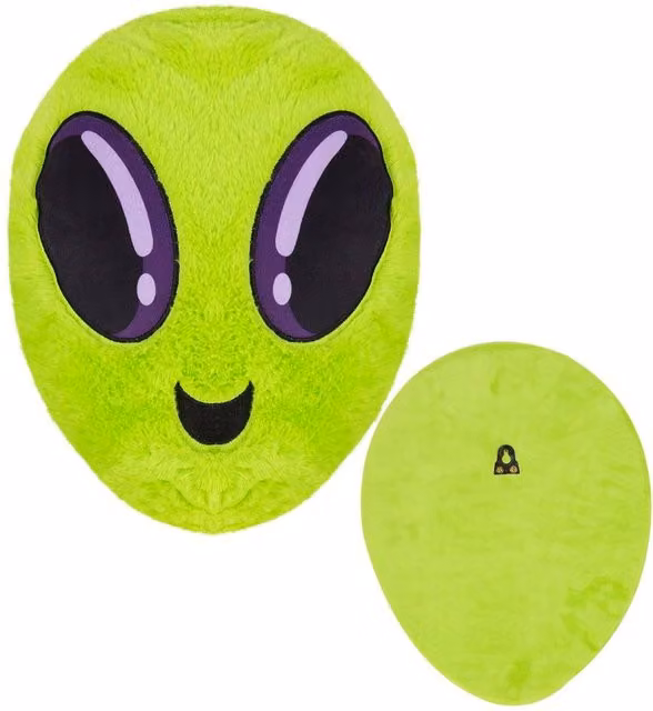 VFM e-Store Green Plush Alien Wall Decoration, W/H: 51 x 25 cm