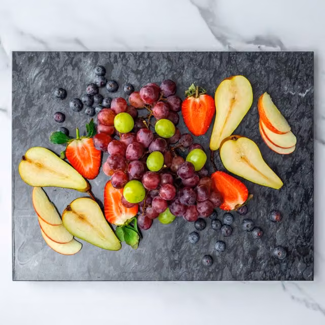 Homiu Black Marble Rectangular Chopping Board