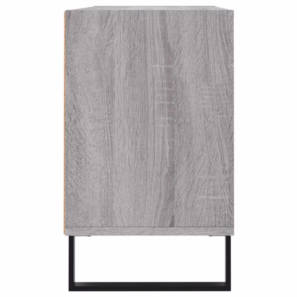 Berkfield Home TV Cabinet in Grey Sonoma, W/D/H: 103.5 x 30 x 50 cm – 4