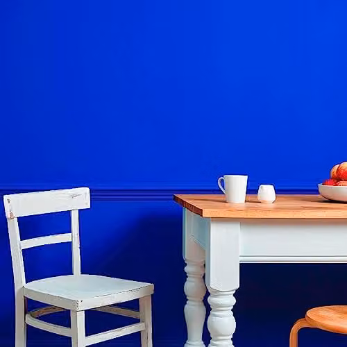 Vintro Luxury Matt Emulsion Multi Surface Paint in Electric Blue, 1L – 3