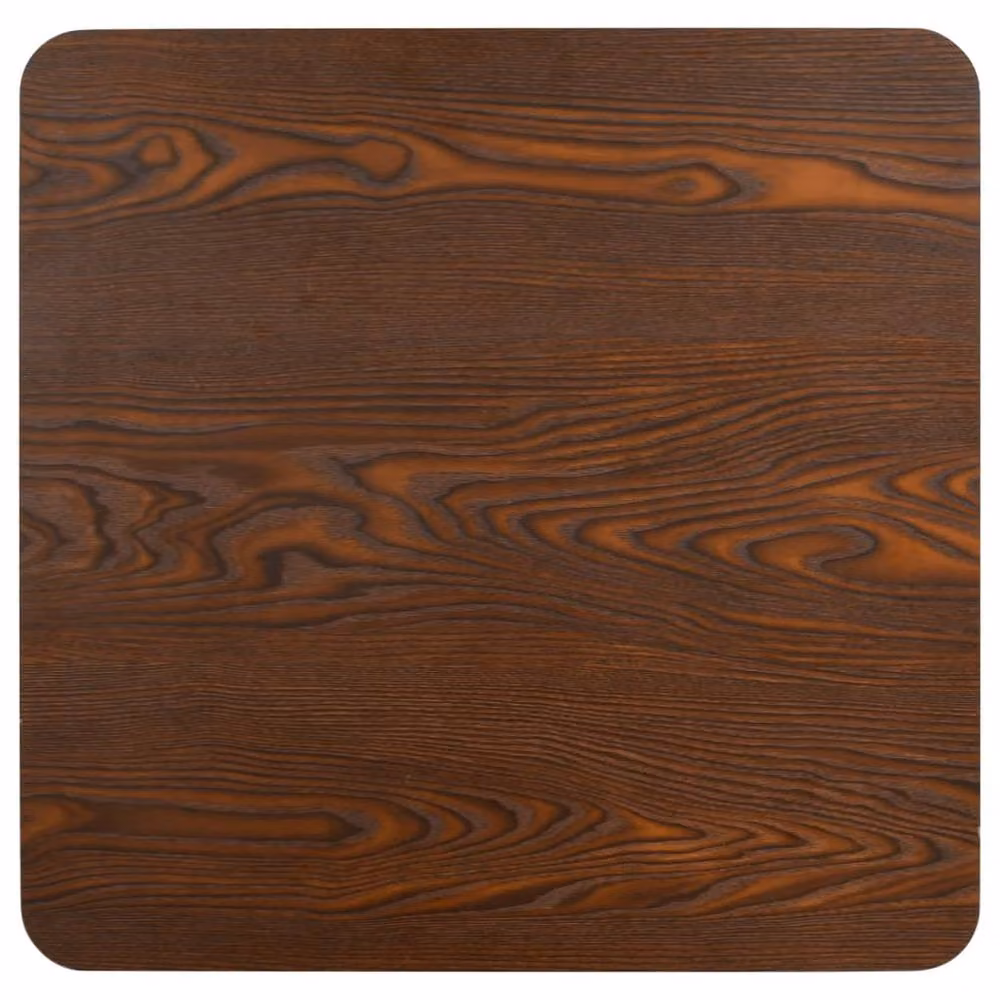 Berkfield Home Bistro Table in Dark Brown, W/D/H: 60 x 60 x 75 cm – 3