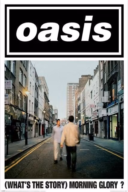 Oasis Music What's The Story Morning Glory Maxi Paper Poster in Multicolour – 1