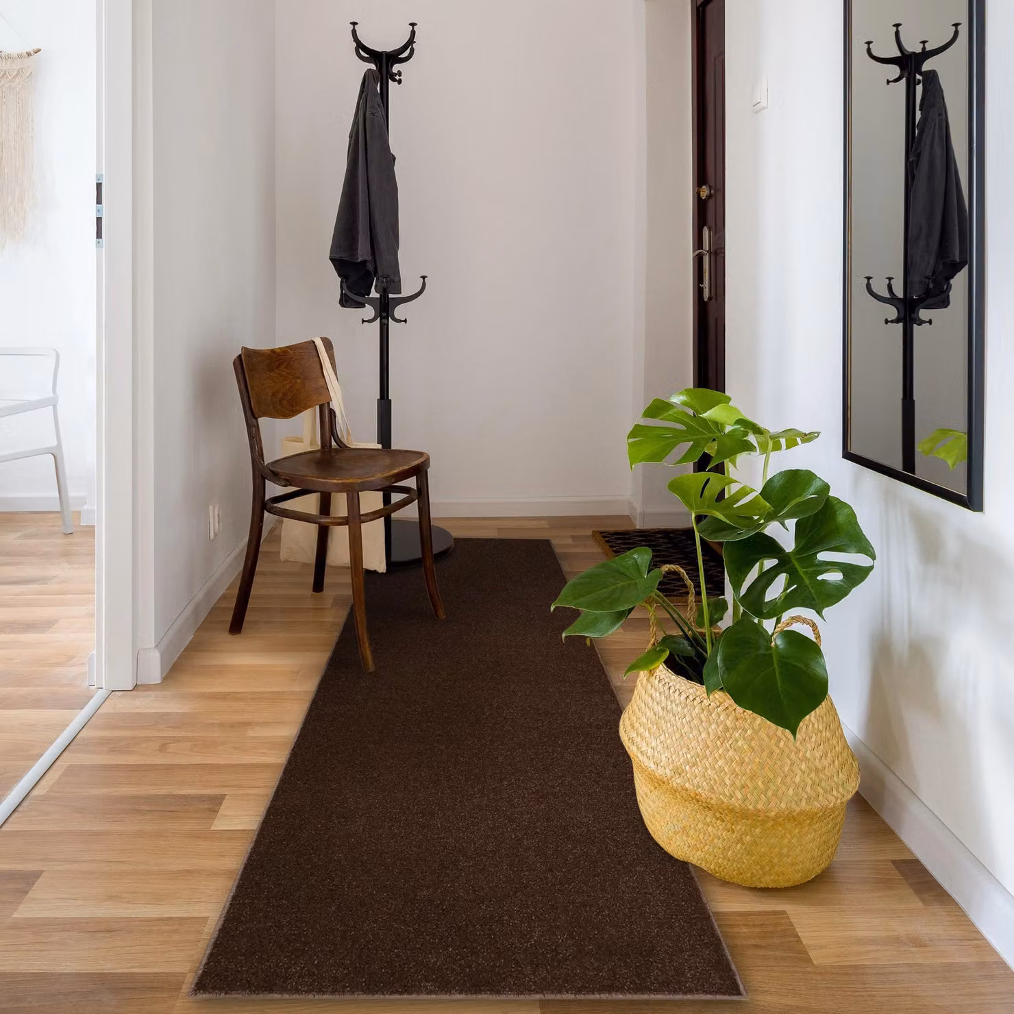 RugsX Eton 898 Runner in Brown, W/D: 100 x 500 cm – 4