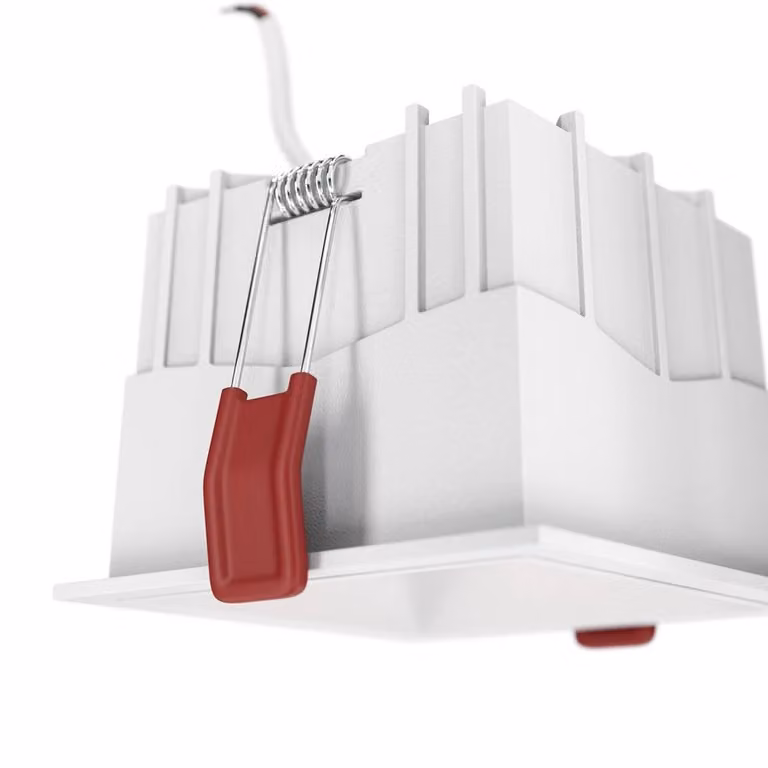 Maytoni Alfa LED Square Dimmable Recessed Downlight, White, 1250lm, 4000K