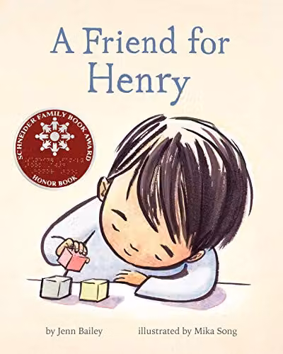 A Friend for Henry by Chronicle Books, Multicolour Children's Friendship and Autism Awareness Book