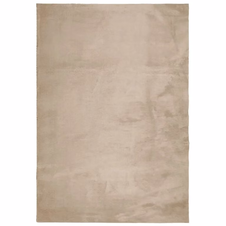 Berkfield Home HUARTE Short Pile Washable Rug in Sand and Brown, W/D/H: 160 x 230 cm