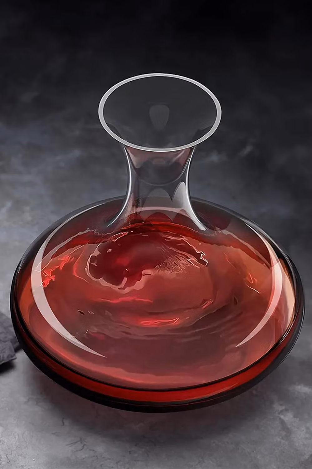 Final Touch Revolve Glass Wine Decanter with Stopper, 0.75 l, Transparent – 2