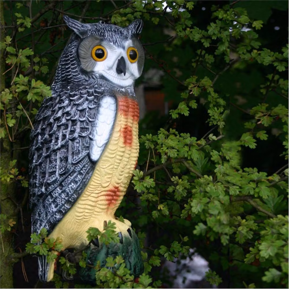 KCT Spetlek Pond Garden Decoy Deterrent Owl in Multicolour – 2