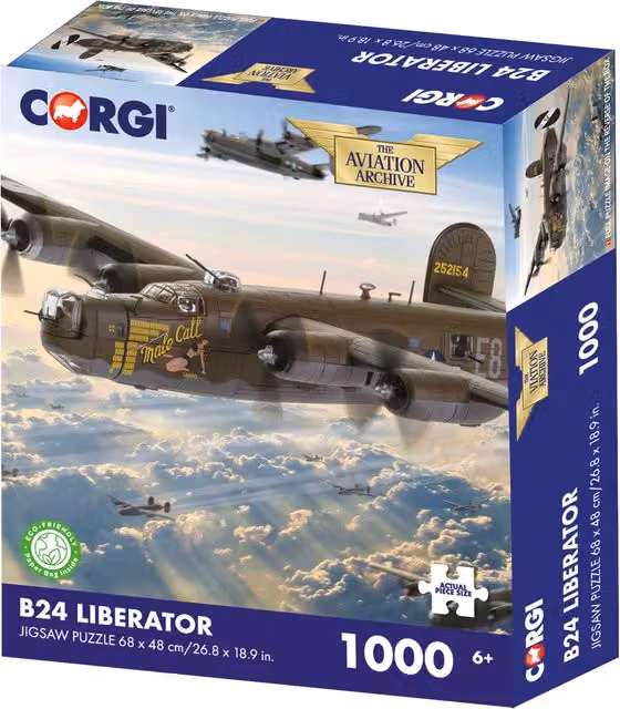 Corgi B24 Liberator 1000 Piece Multicolour Jigsaw Puzzle