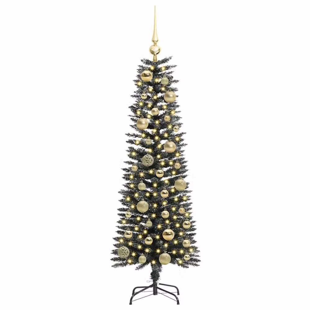 Berkfield Home Artificial Christmas Tree with Stand, Green, H 120 x W 40.5 x D 40.5 cm – 3