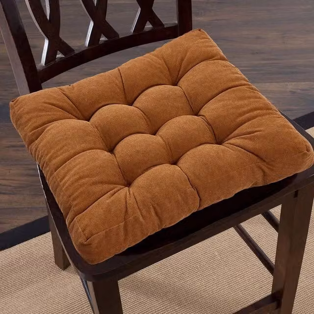 FLAVORA Brown Coffee Armchair Booster Cushion and Floor Chair Riser Seat Pad, W: 190 cm, D: 100 cm