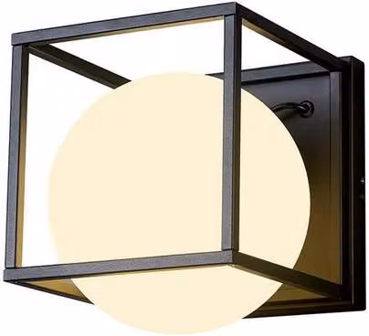 Netlighting Desigual Large Wall Lamp, 1 Light, E27, Matt Black – 1