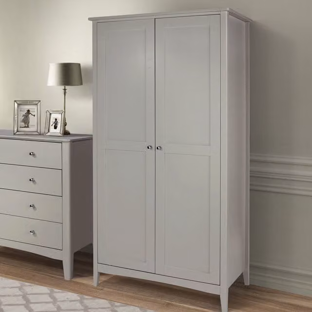 Core Products Como 2 Door Wardrobe in Grey