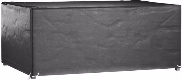 Berkfield Home Durable Garden Furniture Covers, 2 Pack, Black, W/D/H: 180 x 122 x 75 cm