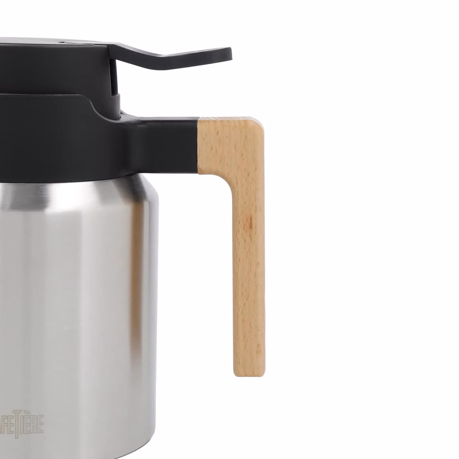 La Cafetiere Double Walled Stainless Steel Vacuum Jug with Lid, Silver, 1.2 l – 5