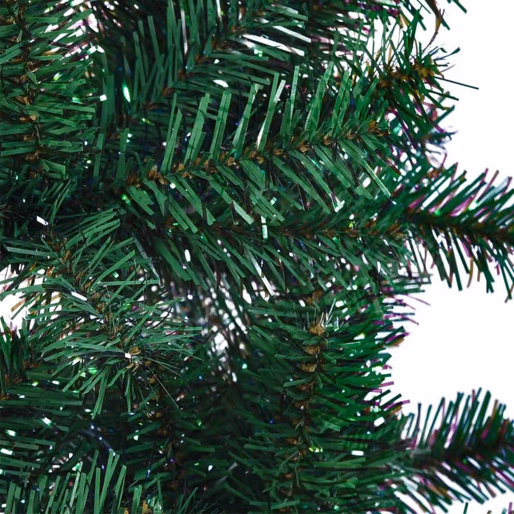 Berkfield Home Beautiful Green Artificial Christmas Tree with Iridescent Tips, Height: 150 cm – 4