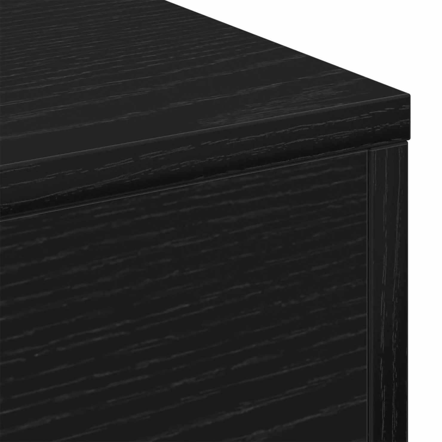 Berkfield Home Black Oak Coffee Table, W/D/H: 96 x 50 x 45 cm – 4