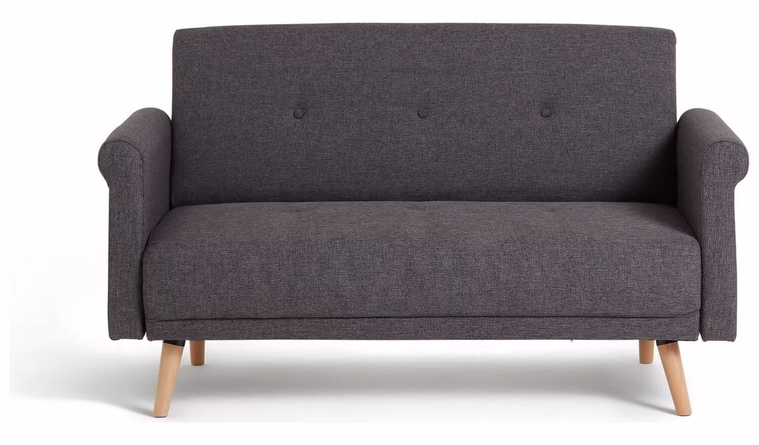 Cheap Furniture Warehouse Evie 2 Seater Fabric Sofa in Grey