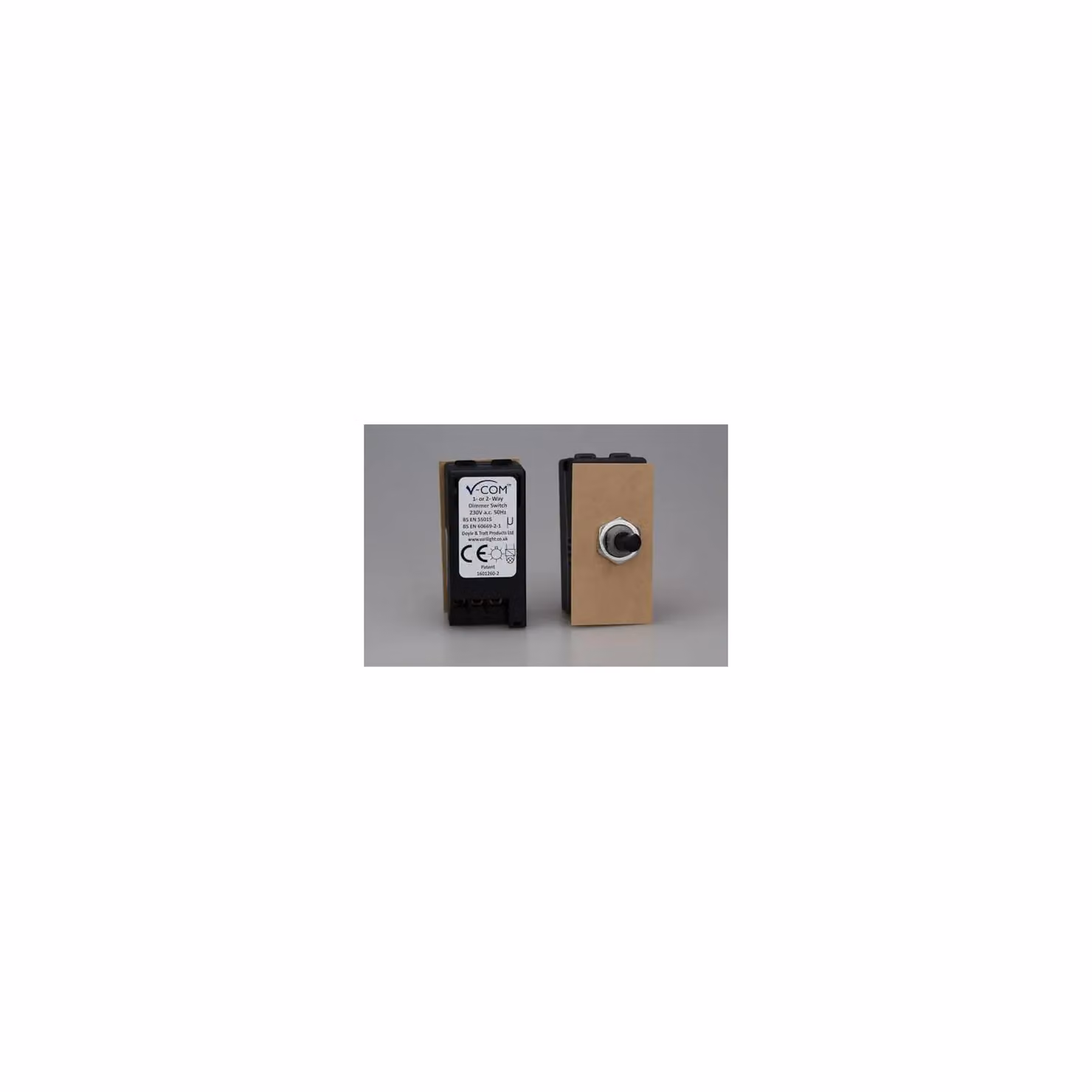Varilight V-Com MKP100 Leading Edge LED Dimmer Module, White, W/D/H: 50 x 23 x 42 mm – 4