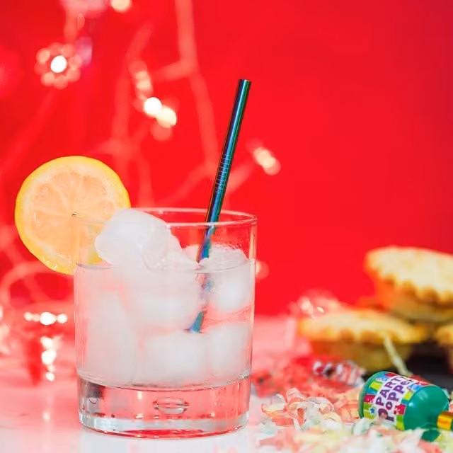 Echo Three Multicoloured Metal Straws Mini's