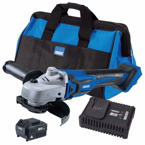 Draper 70368 D20 Grinder 4.0 KIT Blue
