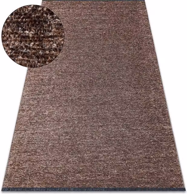 RugsX Casablanca Plus Modern Brown Rectangular Rug, W: 118 cm, L: 170 cm