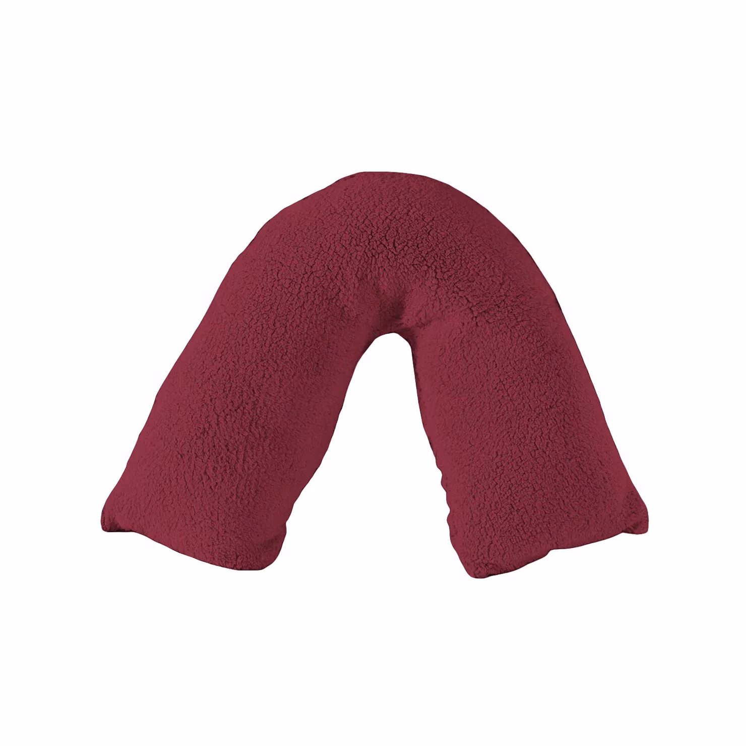 Snug City Teddy Bear Fleece V Shaped Pillowcase in Purple – 2