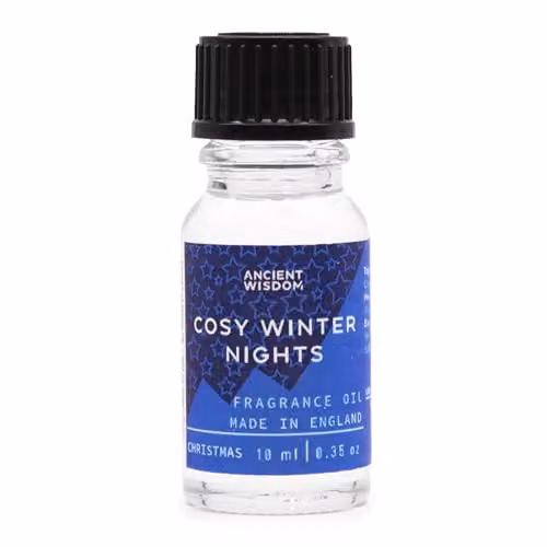 Ancient Wisdom Cosy Winter Nights Fragrance Oil, 10ml, Transparent