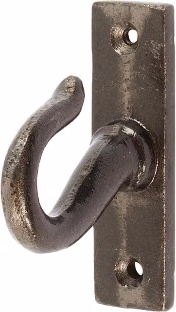 Hammer and Tongs Iron Hanging Hook in Grey – 5