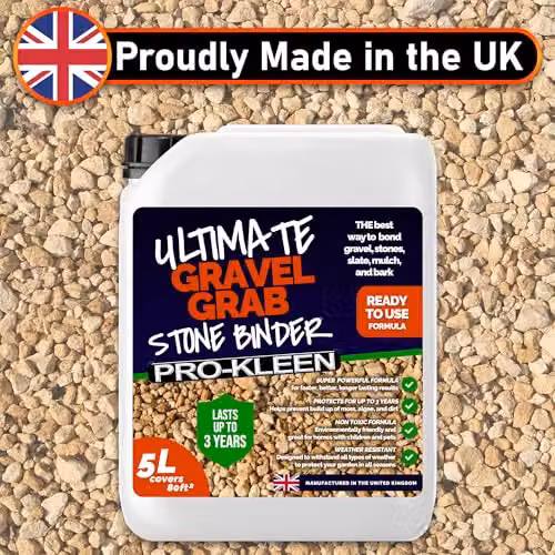 ProKleen Ultimate Gravel Grab Stone Glue Binder Spray, 5 l, Transparent – 7