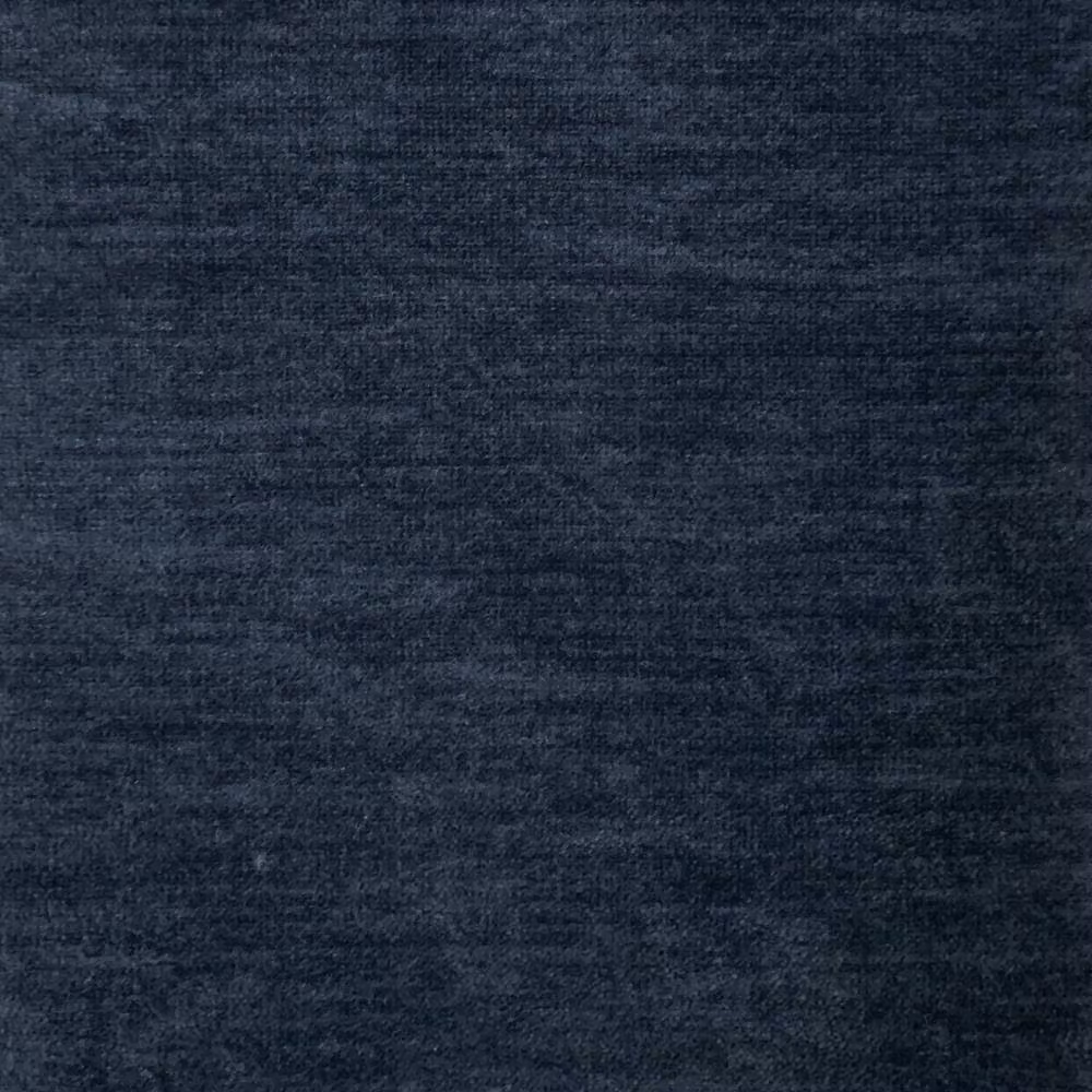 The Great Sofa Company Ezra Textured Velvet Footstool in Navy Blue – 3