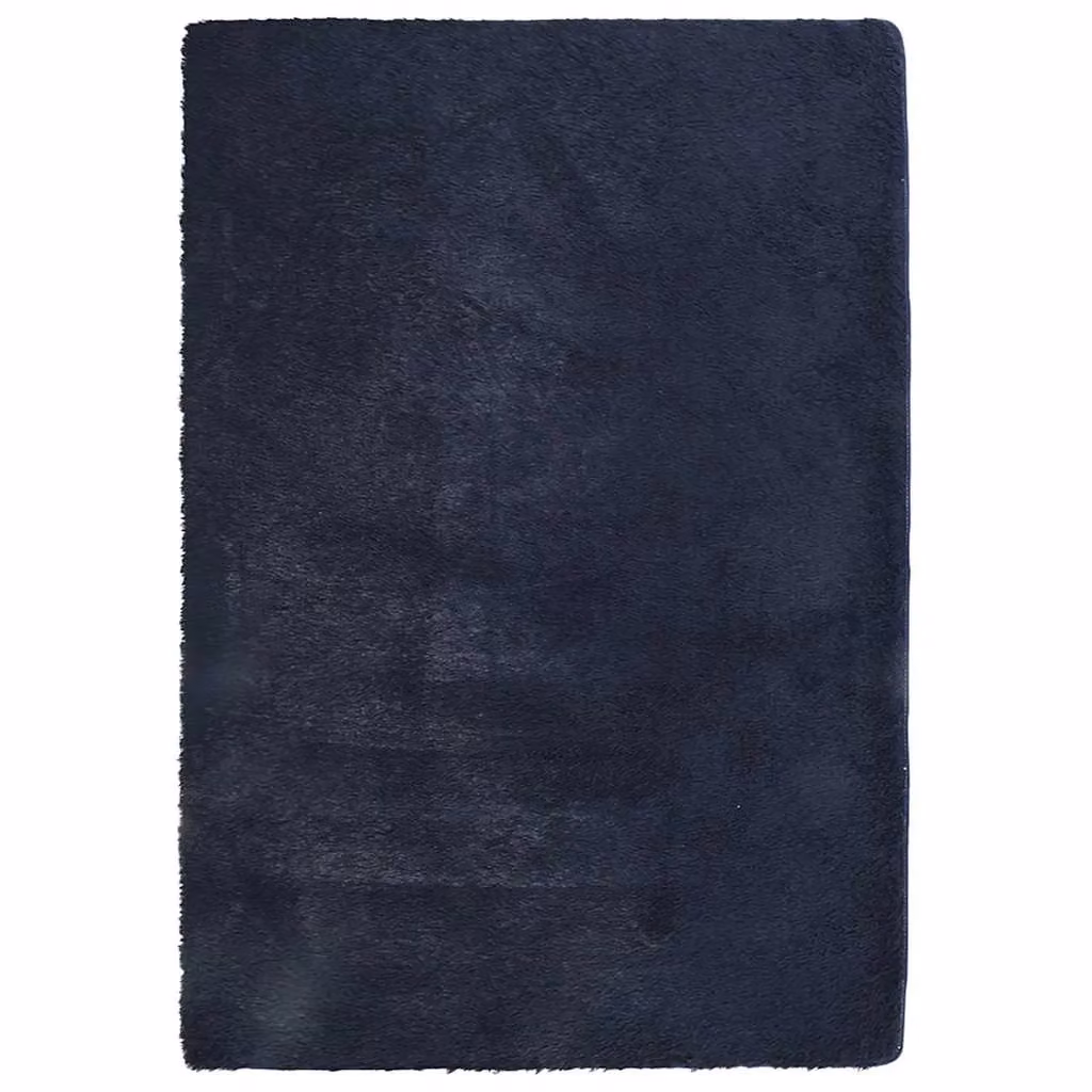 Berkfield Home NAVARRA Shaggy High Pile Rug, Blue, W: 200 cm, D: 290 cm – 2