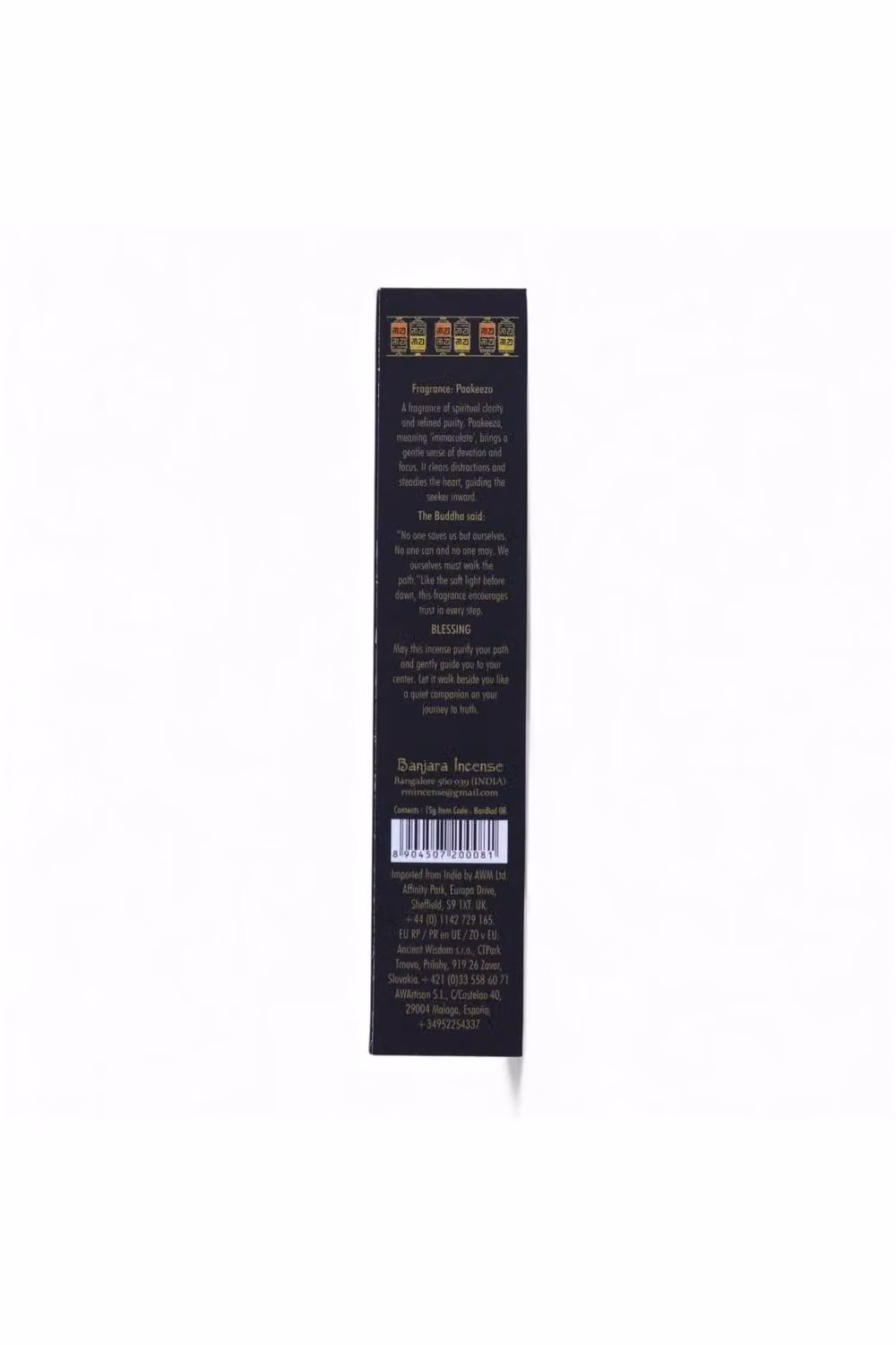 KDMD Banjara Buddha Path Spiced Herbal Incense Sticks in Brown – 2