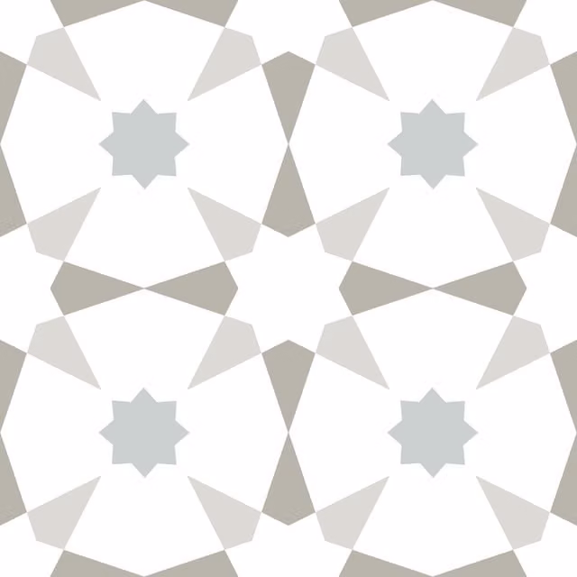 Fine Decor Self-Adhesive Plain Vinyl Floor Tiles, Grey and White, 0.93sqm (Pack of 10)
