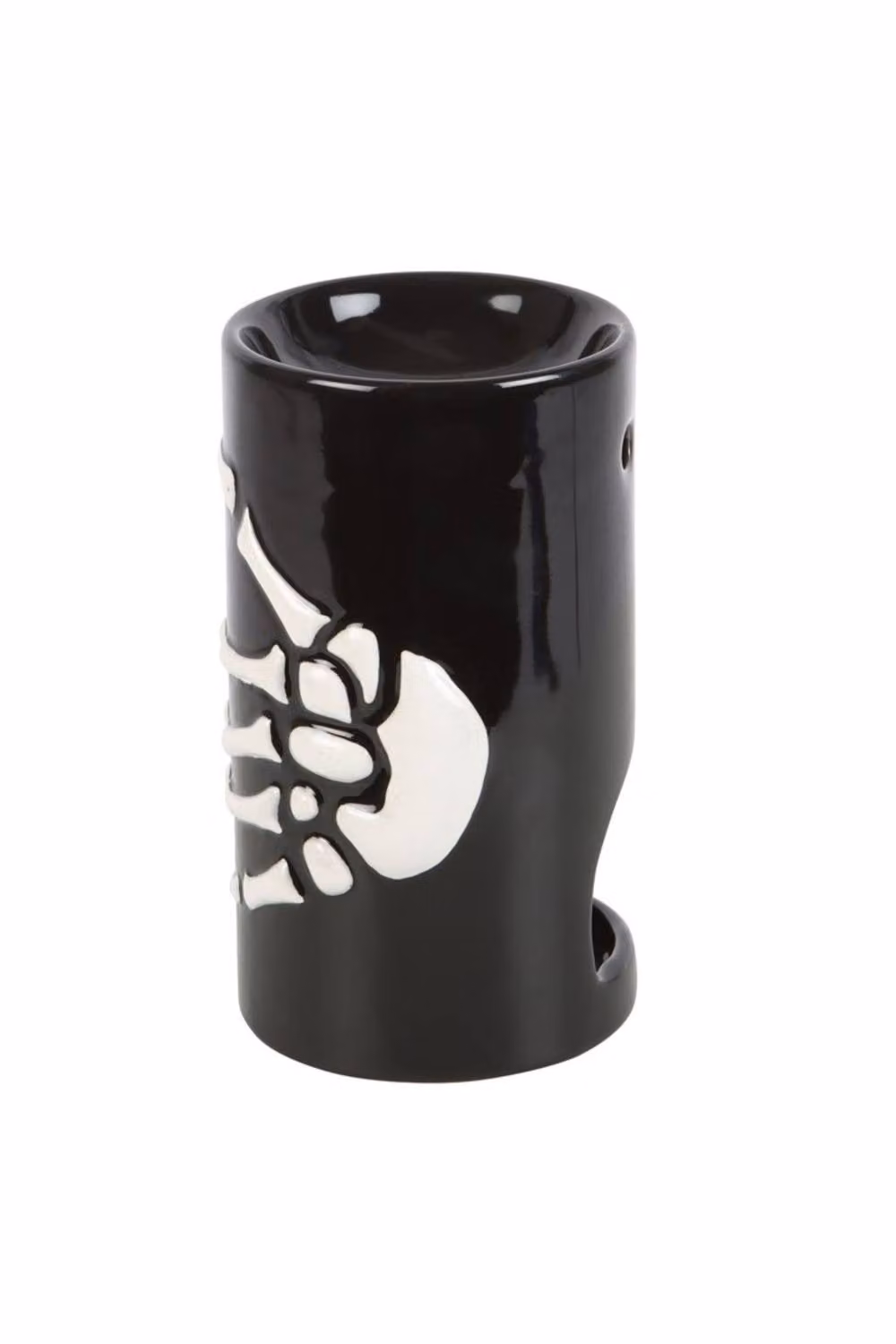 KDMD Skeleton Hand Ceramic Oil Burner and Tealight Fragrance Warmer in Black – 2