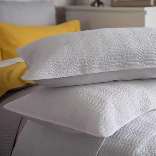 Belledorm Stratford Housewife Pillowcase, Grey Cotton