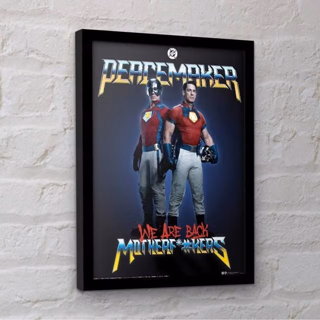 DC Comics We Are Back Multicolour Framed Paper Poster