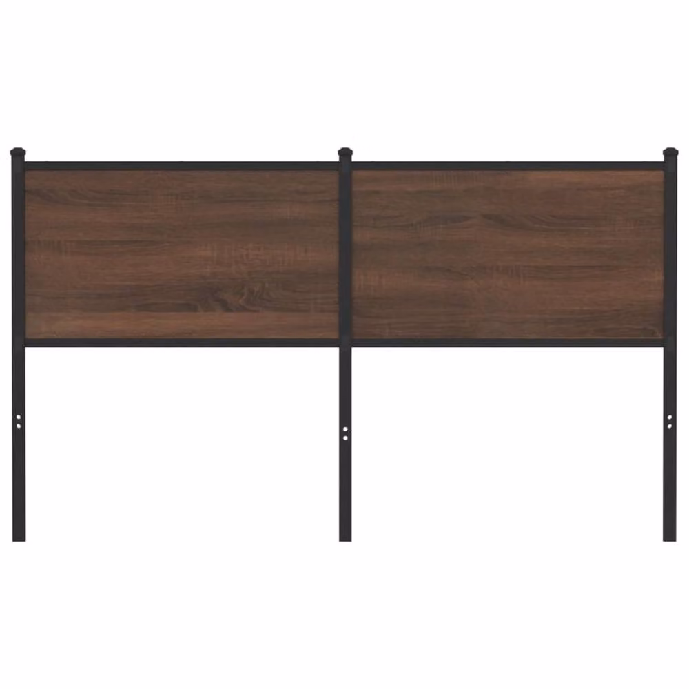 Berkfield Home Classic Headboard in Brown Oak, Width: 140 cm – 3