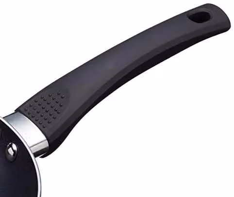 KitchenCraft Non-Stick Aluminium Frying Pan, 20cm, Black or Grey – 4