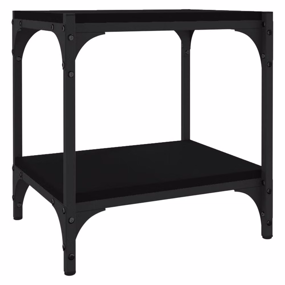 Berkfield Home Industrial TV Cabinet in Black, W/D/H: 40 x 33 x 41 cm – 3