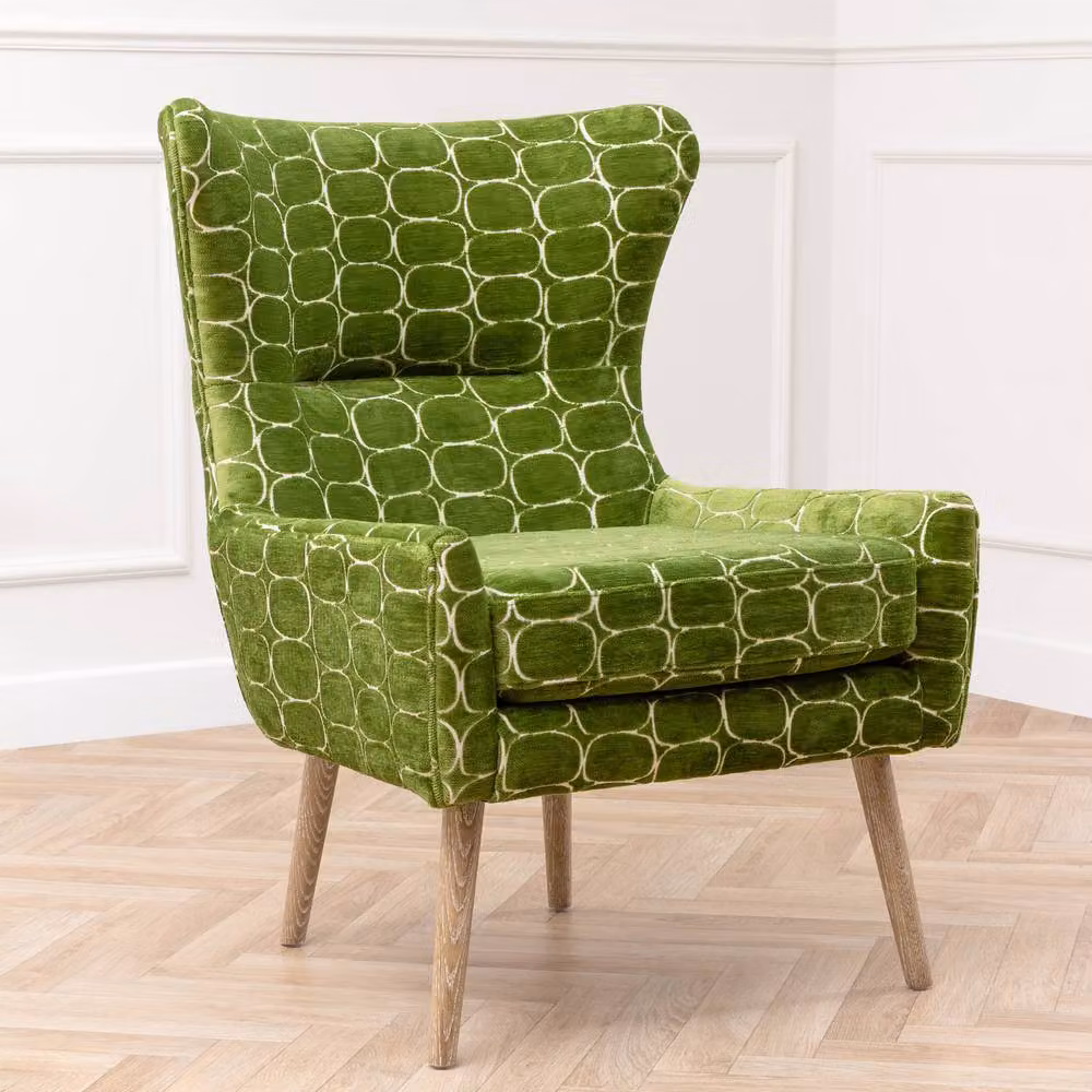 Voyage Maison Oswald Green Velvet Armchair – 4