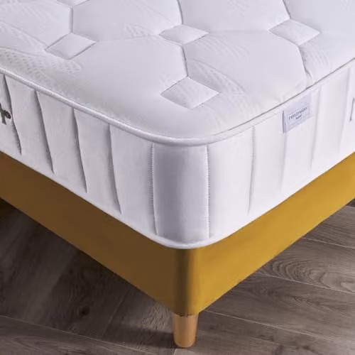Rest Relax Florida 1000 Pocket Sprung Quilted Mattress, Medium Tension, White, W/D/H: 150 x 200 x 25 cm – 3