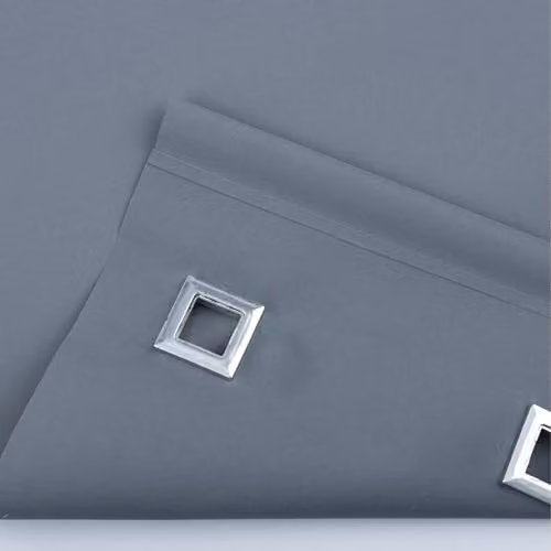 A.Unique Home Trimmable Square Eyelet Roller Blind, Charcoal Grey, W: 150 cm, H: 170 cm – 3